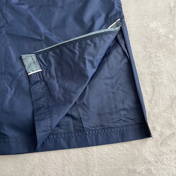 Reebok Vintage Men’s Track Windbreaker Pants Ankle Zippers Size Medium Navy Blue - Picture 9 of 12